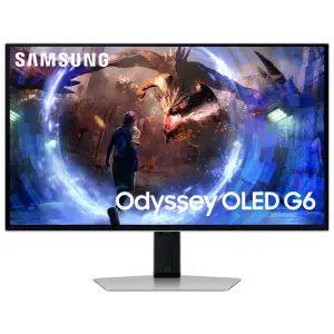 Monitor Gamer Samsung Odyssey OLED G6 G60SD, 27", 360Hz, 2560x1440, 0.03ms, DisplayPort, HDMI, USB, FreeSync Premium Pro