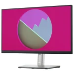 Monitor Dell P2222H, 21.5", 60Hz, IPS, 1920x1080, 5ms, DisplayPort, HDMI, VGA, Hub, USB