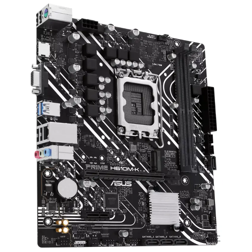 Motherboard ASUS PRIME H610M-K, DDR5, Socket 1700