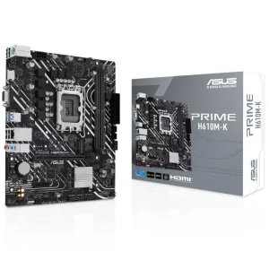Motherboard ASUS PRIME H610M-K, DDR5, Socket 1700