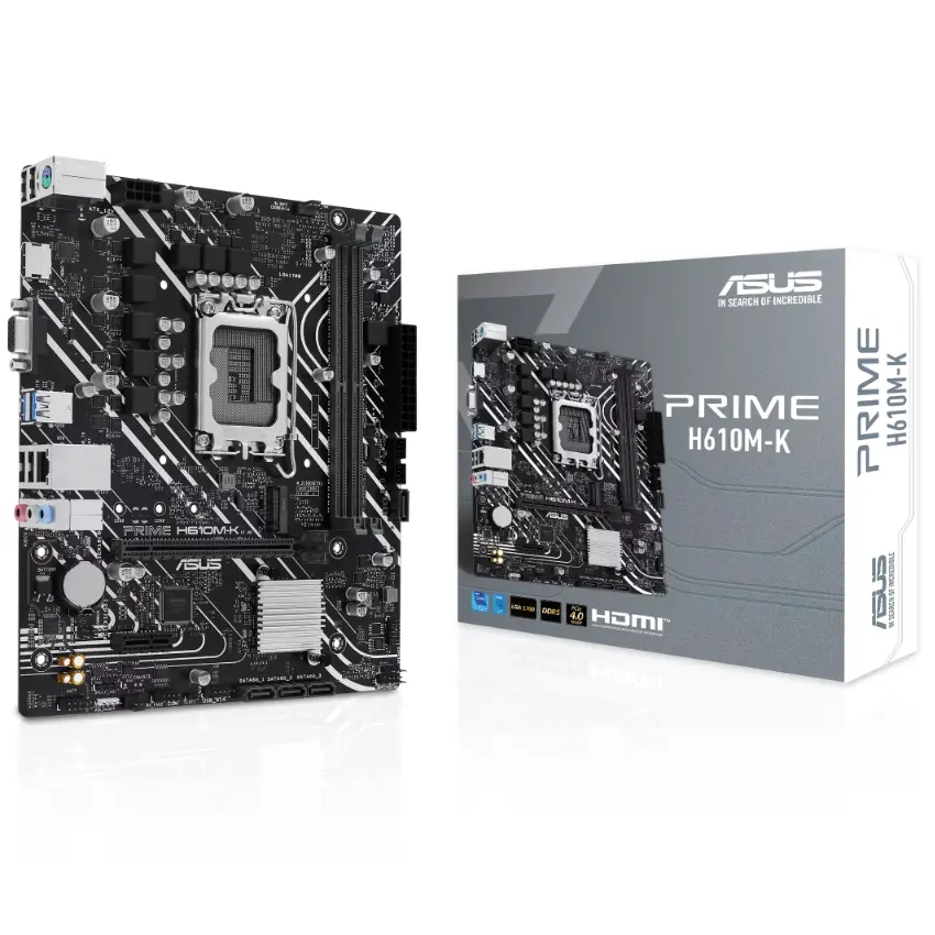Motherboard ASUS PRIME H610M-K, DDR5, Socket 1700