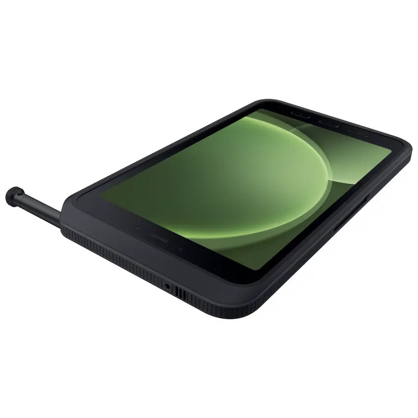 Tablet Samsung Galaxy Tab Active5 5G, 8" WUXGA TFT, Exynos 1380 Octa-Core 2.4GHz, 6GB RAM, 128GB, Android, S Pen, Verde