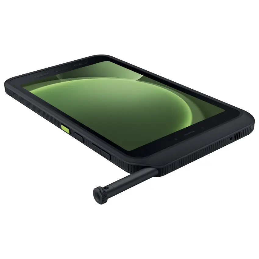 Tablet Samsung Galaxy Tab Active5 5G, 8" WUXGA TFT, Exynos 1380 Octa-Core 2.4GHz, 6GB RAM, 128GB, Android, S Pen, Verde