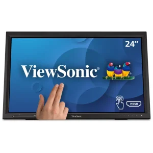 Monitor Táctil ViewSonic TD2423D, 24", 60Hz, VA, 1920×1080, 7ms, VGA, DisplayPort, HDMI, USB