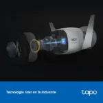 Cámara de Seguridad Wi-Fi TP-Link Tapo C325WB, 2K QHD, 4 MP, Visión nocturna ColorPro, Exterior