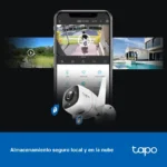 Cámara de Seguridad Wi-Fi TP-Link Tapo C325WB, 2K QHD, 4 MP, Visión nocturna ColorPro, Exterior