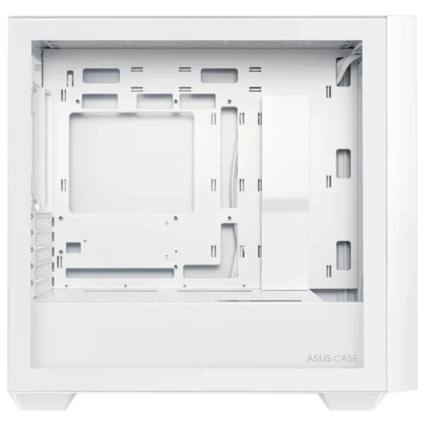 Gabinete ASUS A21, Micro ATX, Sin Fuente, Vidrio Templado, Blanco