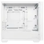 Gabinete ASUS A21, Micro ATX, Sin Fuente, Vidrio Templado, Blanco