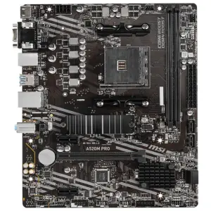 Motherboard MSI A520M PRO, Socket AM4