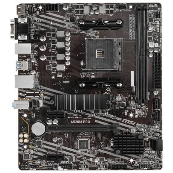 Motherboard MSI A520M PRO, Socket AM4