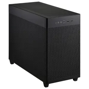 Gabinete ASUS Prime AP201, Micro ATX, Sin Fuente, Fan 12 cm, Negro