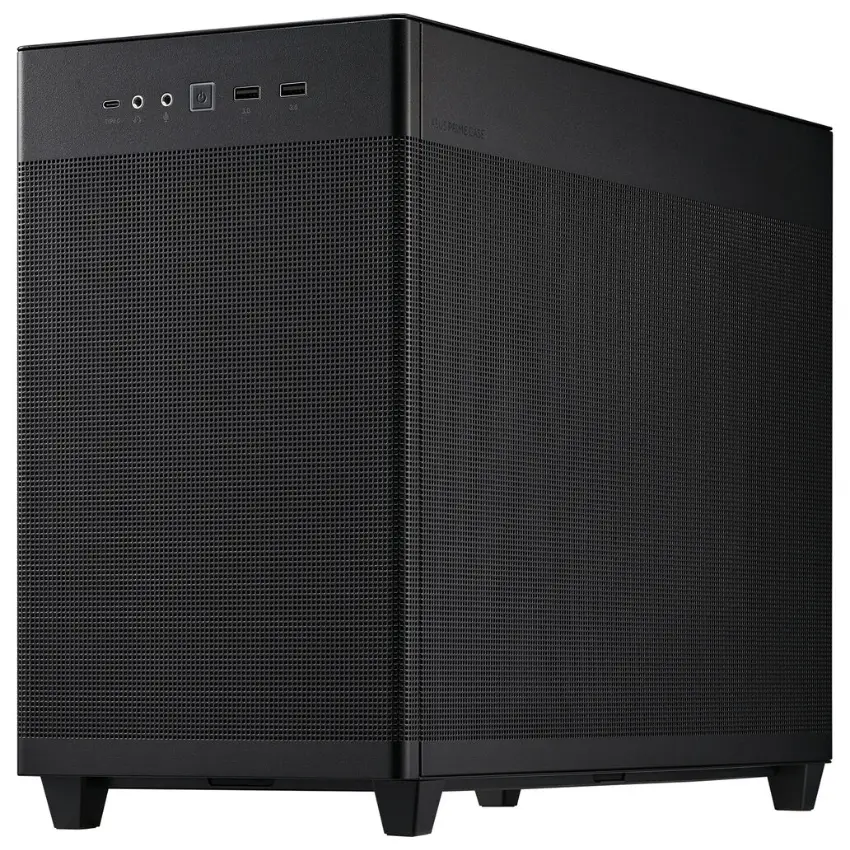 Gabinete ASUS Prime AP201, Micro ATX, Sin Fuente, Fan 12 cm, Negro Gabinete ASUS Prime AP201, Micro ATX, Sin Fuente, Fan 12 cm, Negro