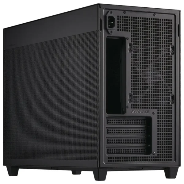Gabinete ASUS Prime AP201, Micro ATX, Sin Fuente, Fan 12 cm, Negro