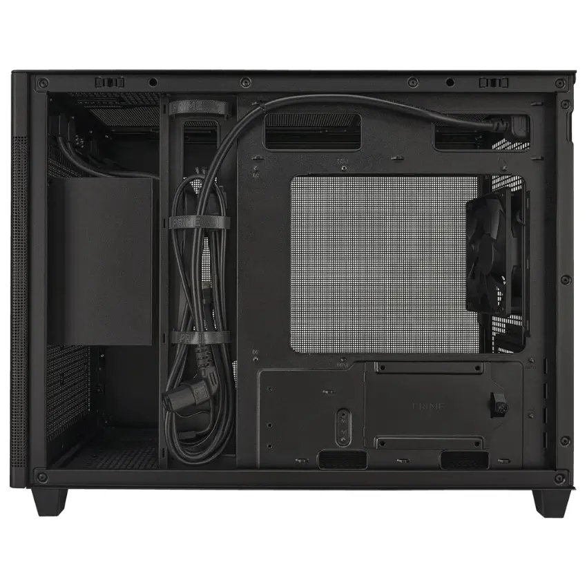 Gabinete ASUS Prime AP201, Micro ATX, Sin Fuente, Fan 12 cm, Negro Gabinete ASUS Prime AP201, Micro ATX, Sin Fuente, Fan 12 cm, Negro