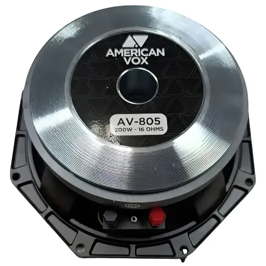 Parlante American Vox AV-805/16, Woofer de 8", 200 W, 98 dB, 16 ohms