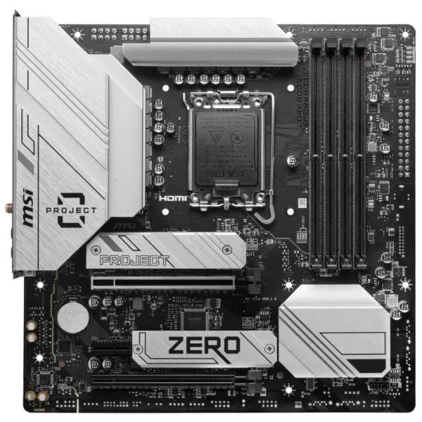 Motherboard MSI B760M PROJECT ZERO, Socket 1700