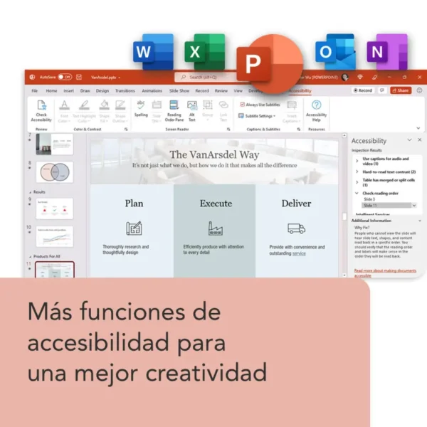 Microsoft Office Home & Business 2024, Español, Multilenguaje, Licencia digital