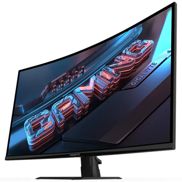 Monitor Gamer Gigabyte GS32QCA, 31.5", 180Hz, Curvo, VA 1500R, 2560x1440, 1ms, DisplayPort, HDMI, Adaptive-Sync, FreeSync