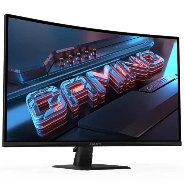 Monitor Gamer Gigabyte GS32QCA, 31.5", 180Hz, Curvo, VA 1500R, 2560x1440, 1ms, DisplayPort, HDMI, Adaptive-Sync, FreeSync
