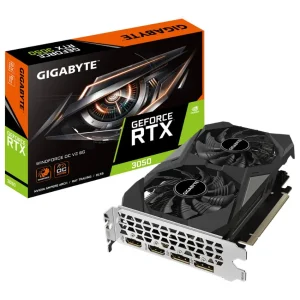 Placa de Video Gigabyte GeForce RTX 3050 WINDFORCE OC V2 6GB GDDR6