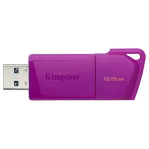 Pendrive Kingston DataTraveler Exodia M, 128GB, USB 3.2 Gen 1, Púrpura