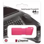 Pendrive Kingston DataTraveler Exodia M, 64GB, USB 3.2 Gen 1, Rosa