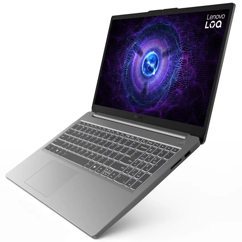Notebook Lenovo LOQ 15IAX9E, 15.6", Luna Grey, Gris Oscuro