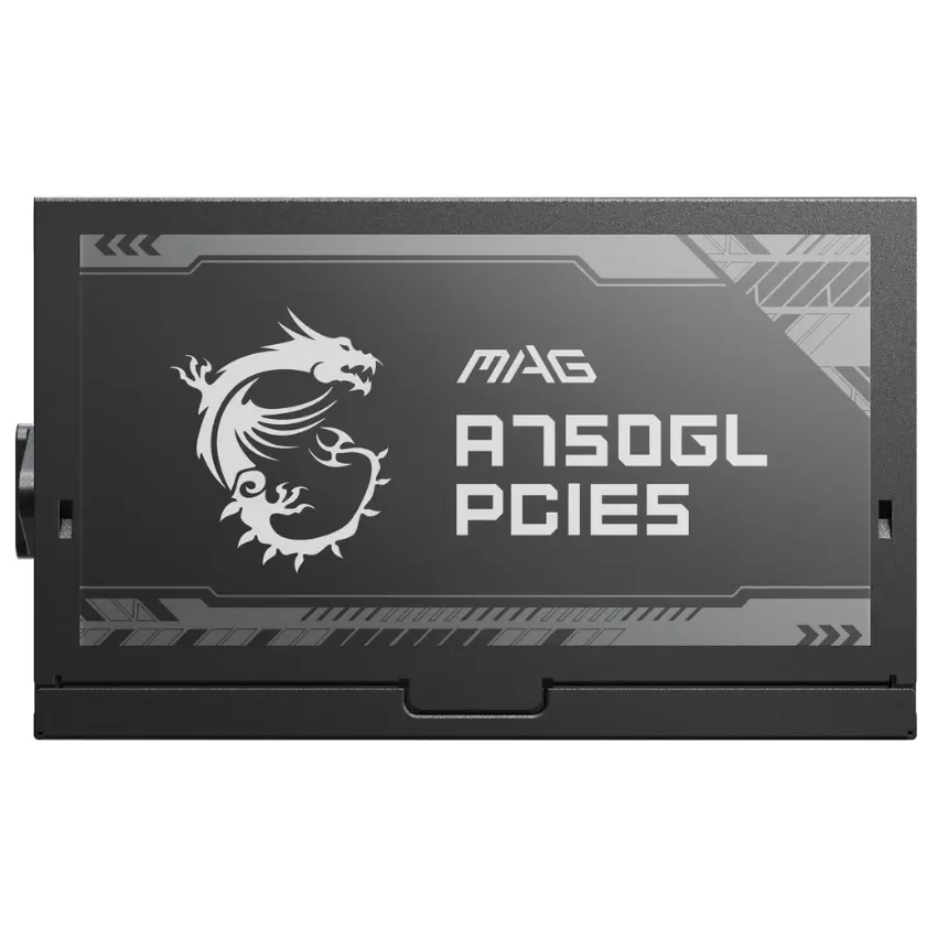 Fuente de alimentación modular MSI MAG A750GL PCIE5, 750W, 80 PLUS Gold