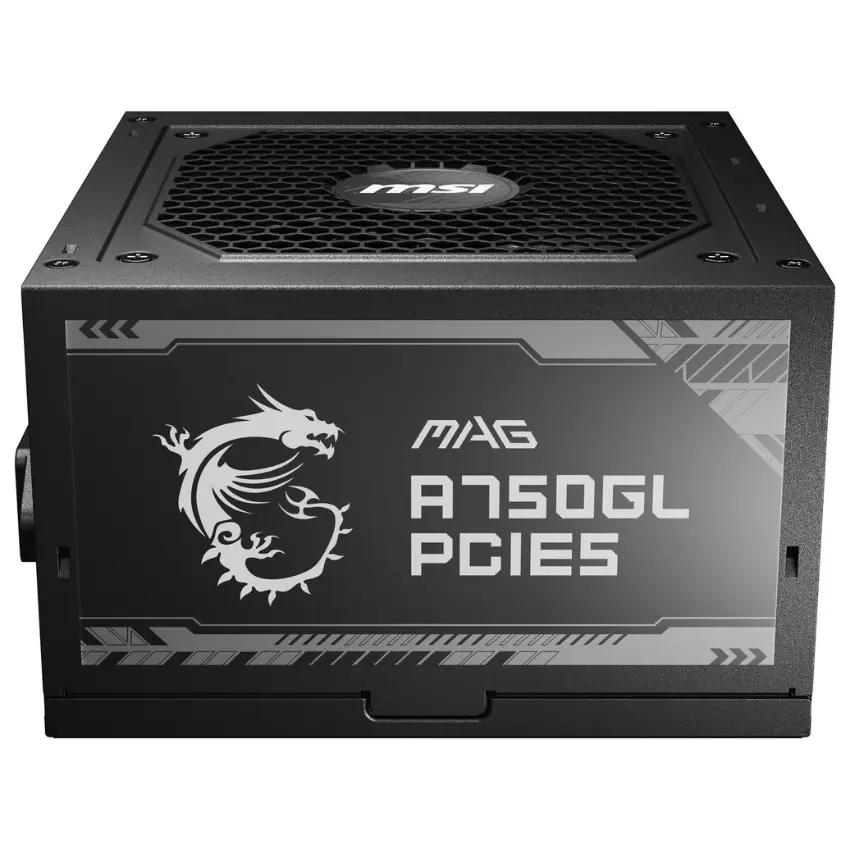 Fuente de alimentación modular MSI MAG A750GL PCIE5, 750W, 80 PLUS Gold