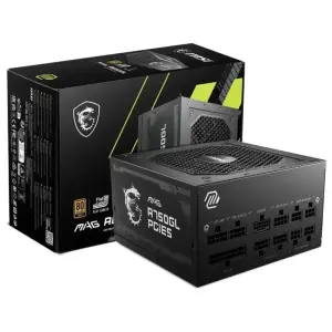 Fuente de alimentación modular MSI MAG A750GL PCIE5, 750W, 80 PLUS Gold