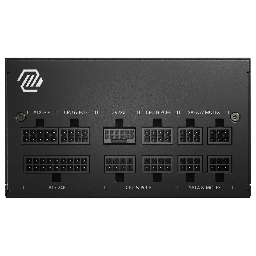 Fuente de alimentación modular MSI MAG A750GL PCIE5, 750W, 80 PLUS Gold