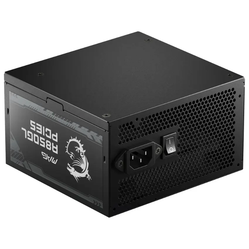 Fuente de alimentación modular MSI MAG A850GL PCIE5, 750W, 80 PLUS Gold