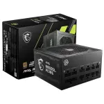 Fuente de alimentación modular MSI MAG A850GL PCIE5, 750W, 80 PLUS Gold