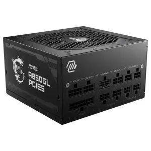 Fuente de alimentación modular MSI MAG A850GL PCIE5, 750W, 80 PLUS Gold