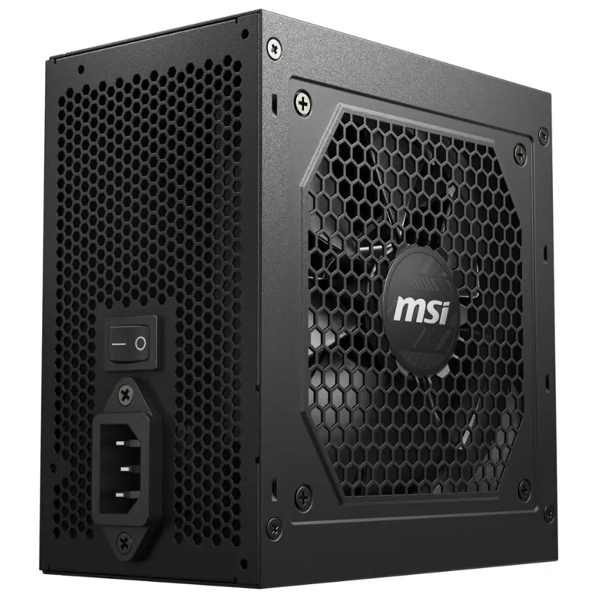Fuente de alimentación modular MSI MAG A850GL PCIE5, 750W, 80 PLUS Gold