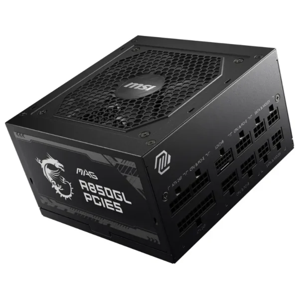 Fuente de alimentación modular MSI MAG A850GL PCIE5, 750W, 80 PLUS Gold