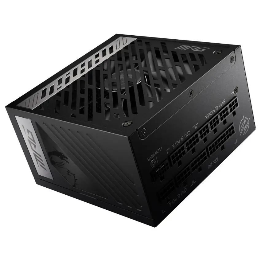 Fuente de alimentación modular MSI MPG A1000G PCIE5, 1000W, 80 PLUS Gold Fuente de alimentación modular MSI MPG A1000G PCIE5, 1000W, 80 PLUS Gold