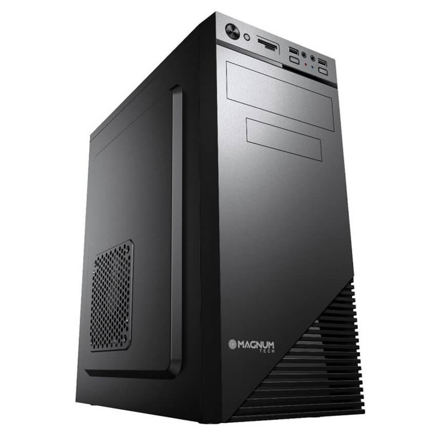 Gabinete Magnum Tech MT-K835, ATX, Con Fuente, Negro