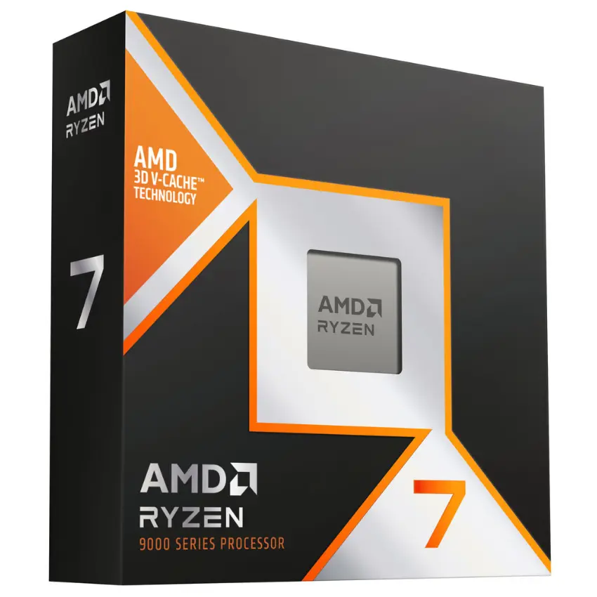 Procesador AMD Ryzen 7 9800X3D/9850X3D, 4.7GHz, 8 Núcleos, 8MB L2, 96MB L3, Sin cooler/disipador, Radeon, Socket AM5, BOX Procesador AMD Ryzen 7 9800X3D/9850X3D, 4.7GHz, 8 Núcleos, 8MB L2, 96MB L3, Sin cooler/disipador, Radeon, Socket AM5, BOX