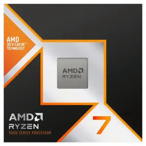 Procesador AMD Ryzen 7 9800X3D, 4.7GHz, 8 Núcleos, 8MB L2, 96MB L3, Sin cooler/disipador, Radeon, Socket AM5, BOX