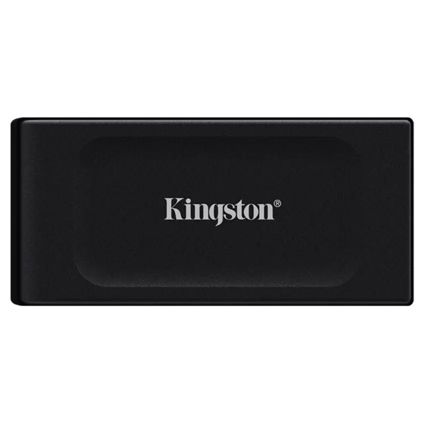 Disco Externo SSD Kingston XS1000, USB 3.2 Gen 2 tipo C, Negro Disco Externo SSD Kingston XS1000, USB 3.2 Gen 2 tipo C, Negro