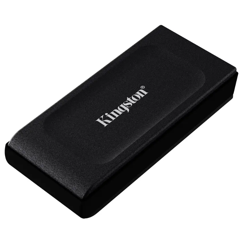Disco Externo SSD Kingston XS1000, USB 3.2 Gen 2 tipo C, Negro Disco Externo SSD Kingston XS1000, USB 3.2 Gen 2 tipo C, Negro