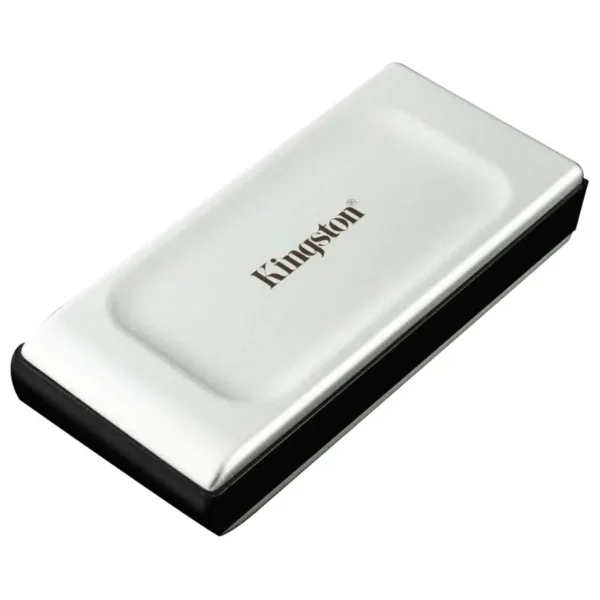 Disco Externo SSD Kingston XS2000, USB 3.2 Gen 2x2 tipo C, Plateado