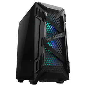 Gabinete ASUS TUF Gaming GT301, ATX, Sin Fuente, 1 Fan 12 cm + 3 Fan 12 cm ARGB, Negro