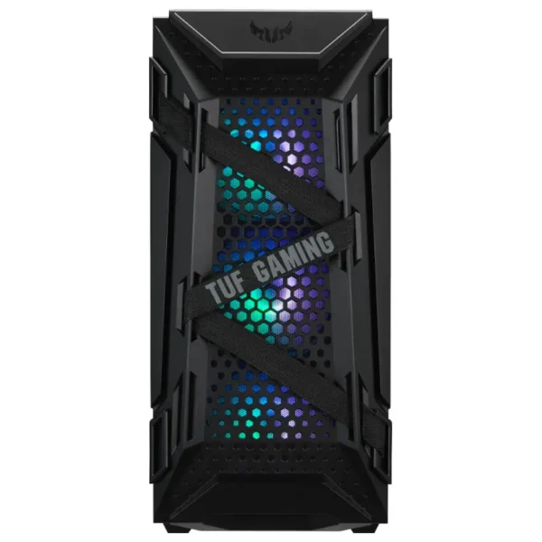 Gabinete ASUS TUF Gaming GT301, ATX, Sin Fuente, 1 Fan 12 cm + 3 Fan 12 cm ARGB, Negro