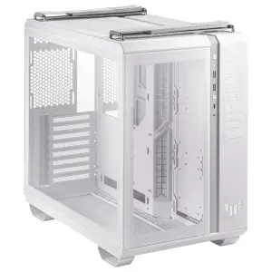 Gabinete ASUS TUF Gaming GT502, ATX, Sin Fuente, 2 Vidrios Templados, Blanco