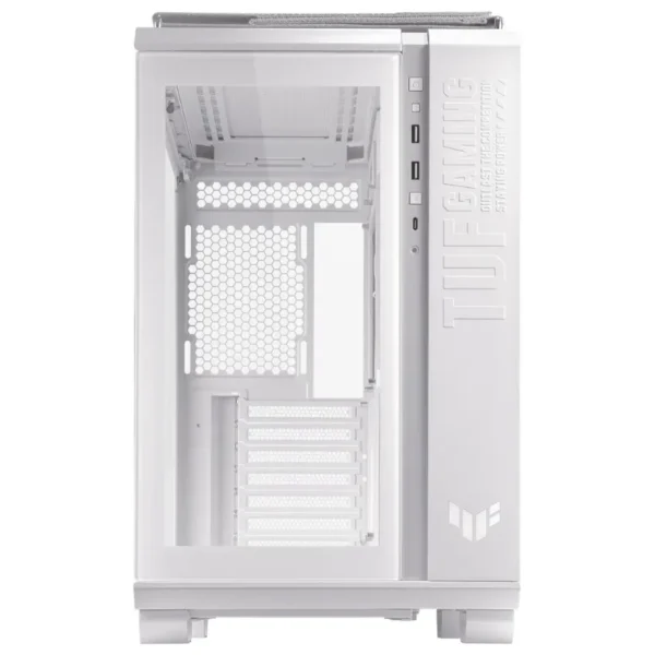 Gabinete ASUS TUF Gaming GT502, ATX, Sin Fuente, 2 Vidrios Templados, Blanco