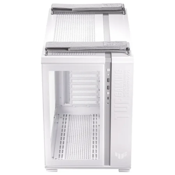 Gabinete ASUS TUF Gaming GT502, ATX, Sin Fuente, 2 Vidrios Templados, Blanco
