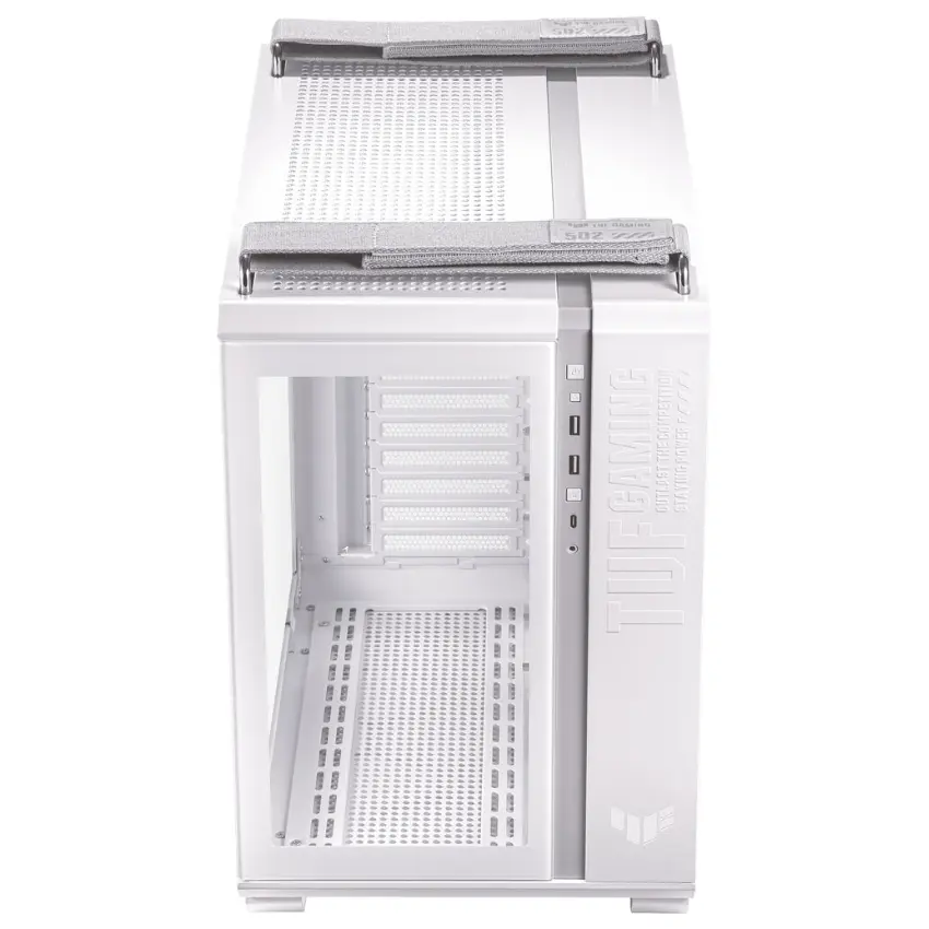 Gabinete ASUS TUF Gaming GT502, ATX, Sin Fuente, 2 Vidrios Templados, Blanco Gabinete ASUS TUF Gaming GT502, ATX, Sin Fuente, 2 Vidrios Templados, Blanco