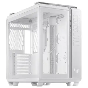Gabinete ASUS TUF Gaming GT502, ATX, Sin Fuente, 2 Vidrios Templados, Blanco